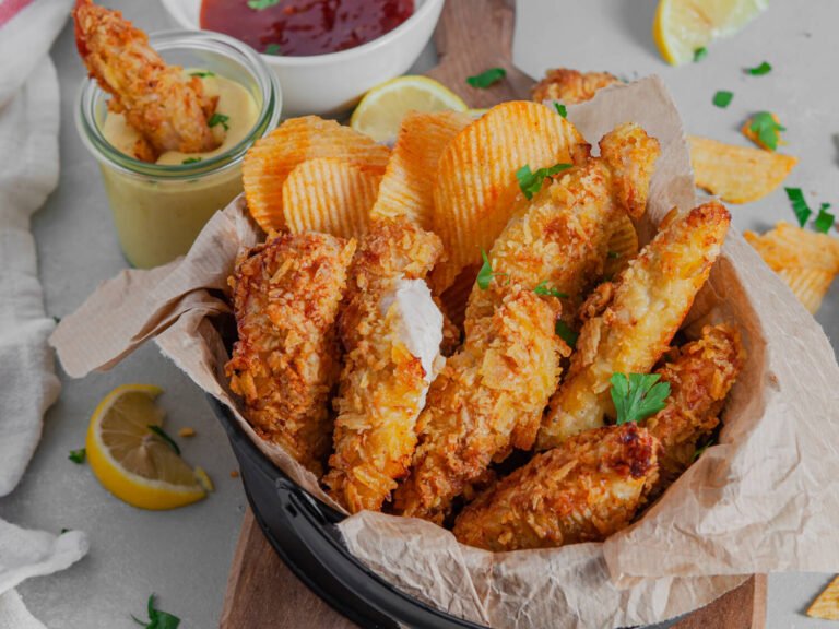 crispy potato crusted chicken tenders