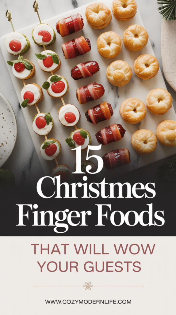 christmas finger foods