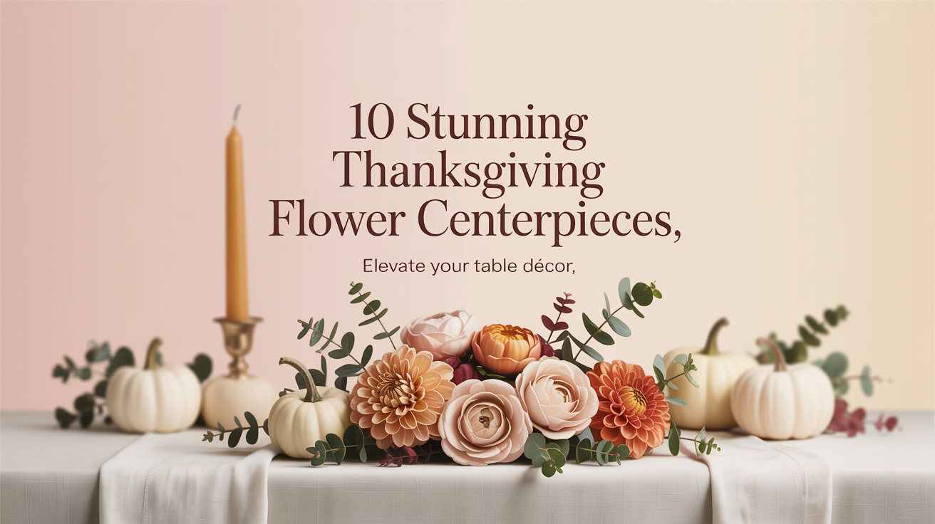 thanksgiving flower centerpieces