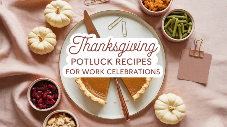 thanksgiving potluck recipes