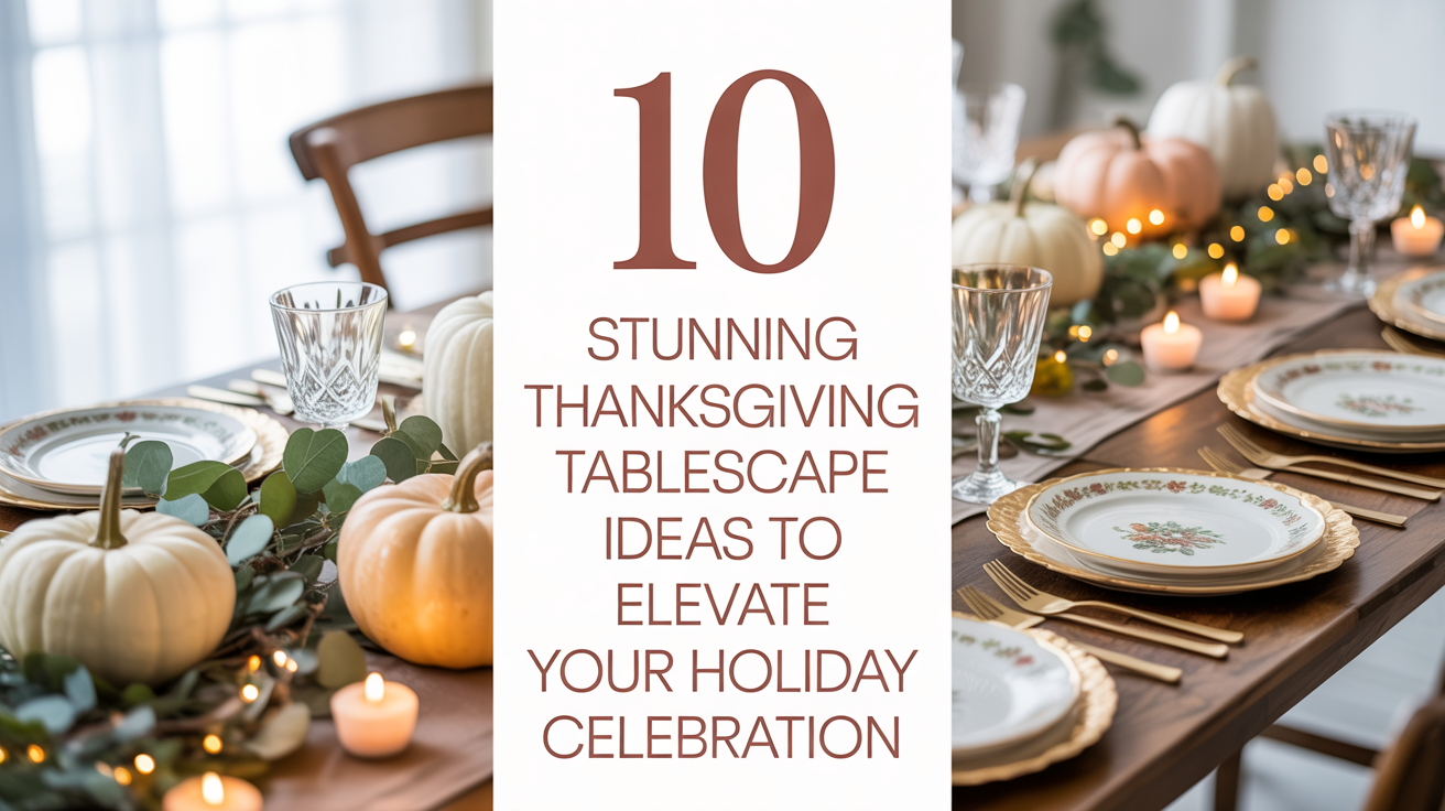 thanksgiving tablescapes